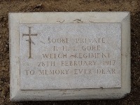 Struma Military Cemetery - Gore, Frank Humphrey Lewis